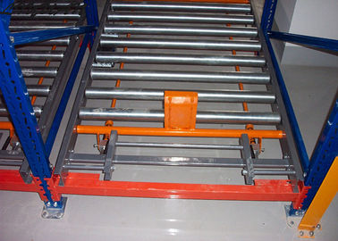 Anti Corrosion Gravity Flow Pallet Rack Robot Welding Warehouse Storage Shelves
