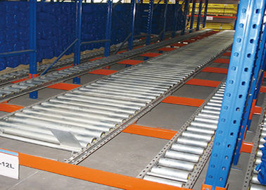 Adjustable Gravity Flow Pallet Rack Selective Shelves Economical High Effiency