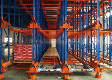 Safety Radio Shuttle Racking For Industrial Storage Cold - Rolled Steel Q235