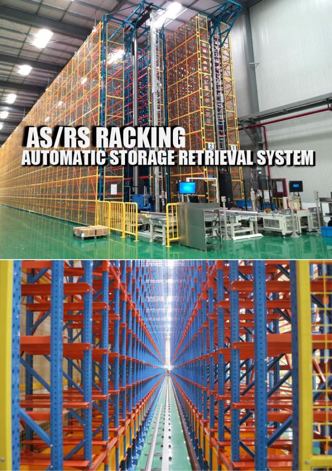 OEM Storage Полностью автоматизированная складская система ASRS Желтый Синий Цвет 1